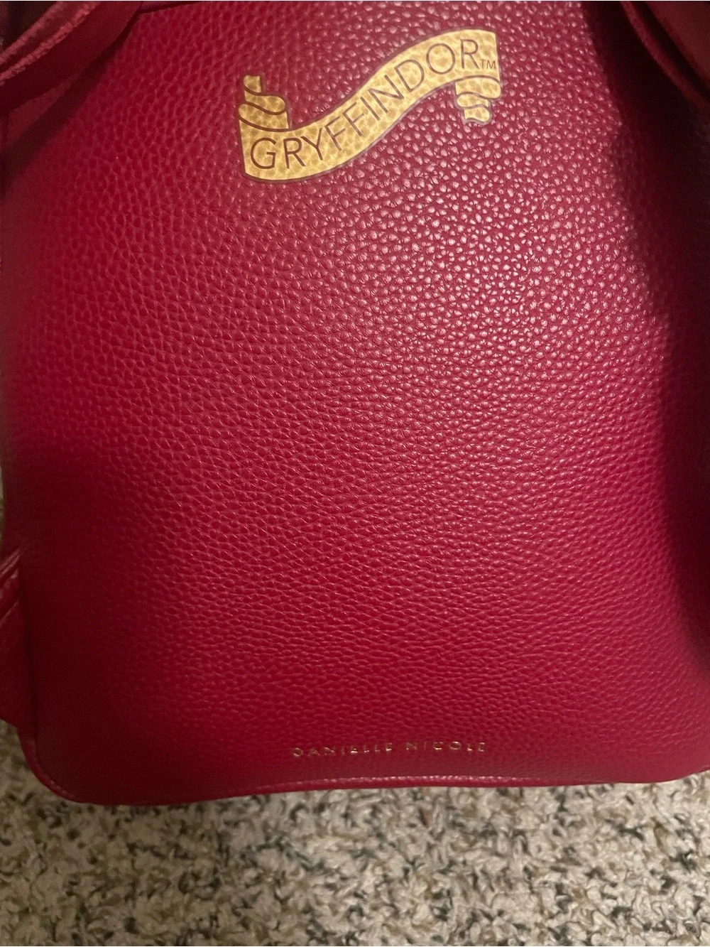 Danielle Nicole: Harry Potter Gryffindor Stained Glass Window Backpack VERY HTF - Picture 6 of 9
